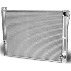 ALLOY DOUBLE PASS RADIATOR CHEV 27.5x19x1.50 -20AN FEMALE AFCO - 80185NDP-U