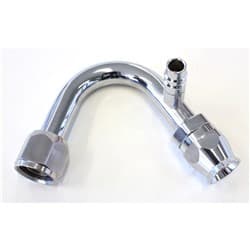 -10 A/C W/CHARGE PORT 135 DEG STAINLESS