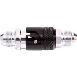Quick Release -4 Viton Seal Black Aluminium