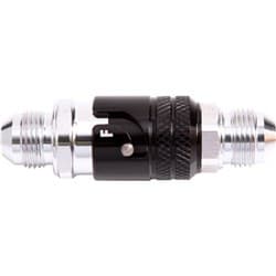 Quick Relase -6 Viton Seal Black Aluminum