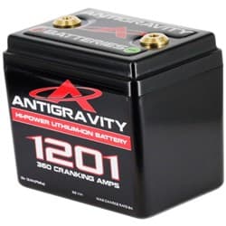 LITHIUM BATTERY 12V, 360CA 16AH 12-CELL, 114 x 83 x 108mm ANTIGRAVITY / AG-1201
