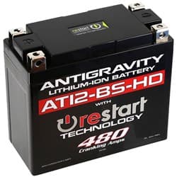 LITHIUM BATTERY 12V, 480CA 16AH (PB EQ), YT12-BS CASE ANTIGRAVITY / AG-AT12BS-HD-RS