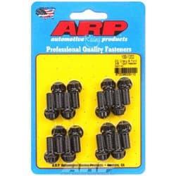 BB CHEV FORD HEADER BOLTS BLK 12PT 3/8 UNC 16 PCS .750 UHL ARP - 100-1202