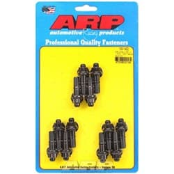 SB CHEV HEADER STUD KIT BLK 12PT 3/8 UNC 12 PCS 1.670" OAL ARP - 100-1402