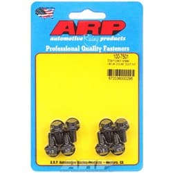 VALVE COVER BOLT KIT 1/4-20 BLK 12PT 8 PCS STEEL COVERS ARP - 100-7501