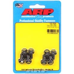 VALVE COVER BOLT KIT 1/4-20 BLK HEX 8 PCS STEEL COVERS ARP - 100-7505