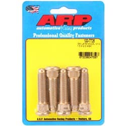 WHEEL STUDS, LATE GM M12 x 1.5 2.00" UHL, .509" KNURL, 5-PACK ARP - 100-7726