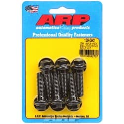 SB BB CHEV BELLHOUSING> BLOCK BLK HEX BOLTS 3/8-16 x 1.375" ARP - 129-0901