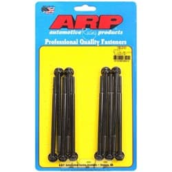 INTAKE MANIFOLD BOLTS, GM LS BLACK 12-POINT, M6x1.0 X 114mm ARP - 130-2101