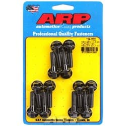 LS CHEV HEADER BOLT KIT BLK HEX 3/8" WIDE HEAD FLANGE ARP - 134-1102