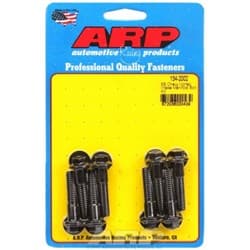 SB CHEV 350 INTAKE MANIFOLD BOLTS VORTEC BLK HEX ARP - 134-2002