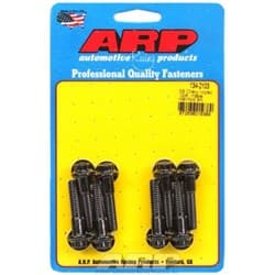 SB CHEV 350 INTAKE MANIFOLD BOLTS VORTEC BLK 12PT ARP - 134-2103