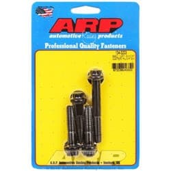 SB CHEV 350 SHORT WATER PUMP BOLTS BLK 12PT ARP - 134-3203