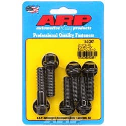 SB CHRYS 273 360 BELLHOUSING> BLOCK BOLTS BLK HEX ARP - 144-0901