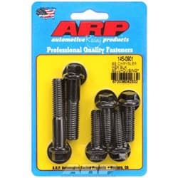 BB CHRYS 383 426 BELLHOUSING> BLOCK BLK HEX BOLTS 440 WEDGE ARP - 145-0901
