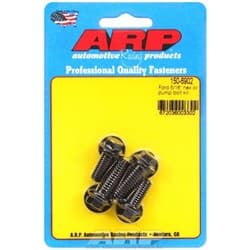 FORD OIL PUMP BOLT KIT 3/8 & 5/16 BLK HEX 4 PCS ARP - 150-6902