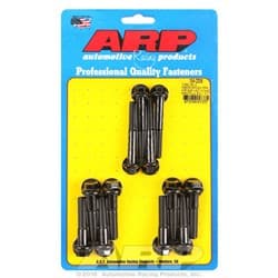 FORD 351C PERFORMER RPM AIRGAP INTAKE BOLTS, BLACK, HEX ARP - 154-2006
