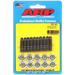 SB BB CHEV V6 *ALL CHEV* TIMING COVER STUDS BLK HEX ARP - 200-1401