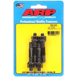 CARBY STUDS (4PCS) 1/2" SPACER BLACK HEX 5/16 X 2.225 OAL ARP - 200-2403