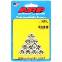 1/4-24 HEX HEAD *10PK*GENERAL PURPOSE FLANGE NUT 7/16 SOCKET ARP - 200-8639
