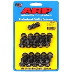 BB CHEV 396 454 OIL PAN BOLTS HEX 12PT STD CORK GASK ARP - 235-1802