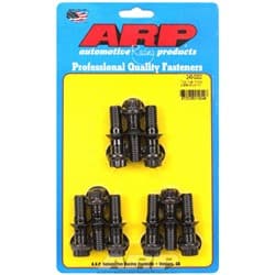TOP FUEL BELLHOUSING BLOCK W/ STD PLATE 7/16 BLK 12PT STUDS ARP - 245-0202