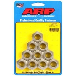 5/8-18 NASCAR PRO WHEEL NUTS OPEN (10PCS) CONICAL SEAT 45' ARP - 300-7801