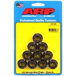 12-POINT NUTS 9/16-18 UNF (10) 11/16" WRENCH, .965" COLLAR ARP - 300-8335