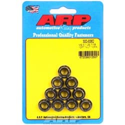 12-POINT NUTS M9x1.25 (10) 11mm WRENCH, .615" COLLAR ARP - 300-8362