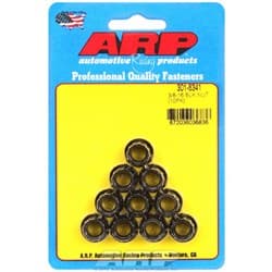 12-POINT NUTS 3/8-16 UNC (10) 7/16" WRENCH, .625" COLLAR ARP - 301-8341