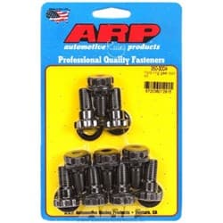 FORD 9" RING GEAR BOLTS 1/2" SHANK 7/16-20 w/WASHERS ARP - 350-3004
