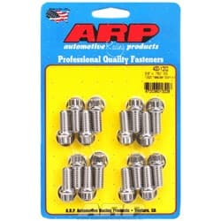 ARP 12PT HEADER BOLTS,S/LESS (16) 3/8 .750UHL ARP - 400-1202