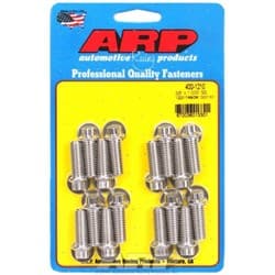 ARP 12PT HEADER BOLTS,S/LESS (16) 3/8 1.000UHL   5/16"12PT ARP - 400-1210