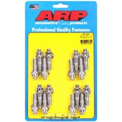S/S HEADER STUD KIT 3/8"x1.670 SB FORD (16 QTY) 12 POINT ARP / AR400-1404