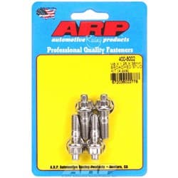 SS STUDS, M8x1.25 X 45MM OAL INCL. 12PT NUTS & WASHERS ARP - 400-8002