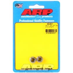 SS 12PT NUTS M8X1.25 (2) 10mm WRENCH, .535" COLLAR ARP / 400-8311