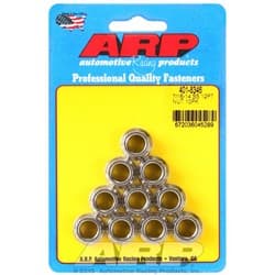 SS 12PT NUTS 7/16-14 UNC (10) 1/2" WRENCH, .700" COLLAR ARP / 401-8346