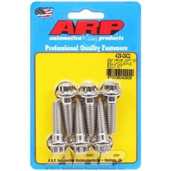 SBC BBC SS BELLHOUSING BOLTS 3/8" x 1.375", STAINLESS 12-PT ARP - 429-0902