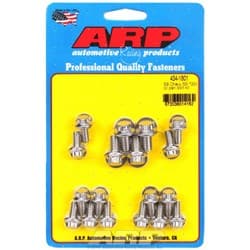 ARP 12PT OIL PAN BOLT KIT,SBC SB CHEV   STAINLESS ARP - 434-1801
