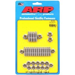 ARP HEX OIL PAN STUD KIT, SBC SB CHEV   STAINLESS ARP - 434-1901