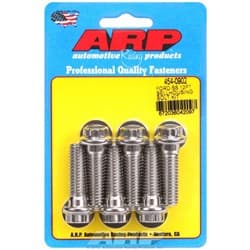 FORD SBF BELLHOUSING BOLTS AUTO TRANS, STAINLESS 12-POINT ARP - 454-0902