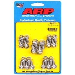 FORD 289 351W 351C HOLDEN 253 308 OIL PAN BOLT KIT HEXS/LESS ARP - 454-1802