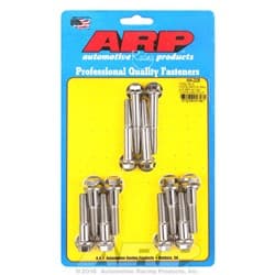 FORD 351C PERFORMER RPM AIRGAP INTAKE BOLTS, STAINLESS, HEX ARP - 454-2006