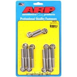 INTAKE MANIFOLD BOLTS, FORD FE STAINLESS STEEL, HEX ARP - 455-2002