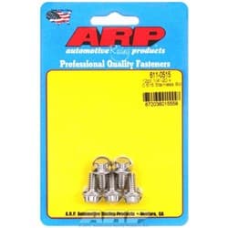 SS 12PT BOLTS 1/4" UNC x .515" 5/16" WRENCH (5-PACK) 1/4-20 ARP - 611-0515