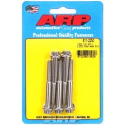SS 12PT BOLTS 1/4" UNC x 2.25" 5/16" WRENCH (5-PACK) 1/4-20 ARP - 611-2.250