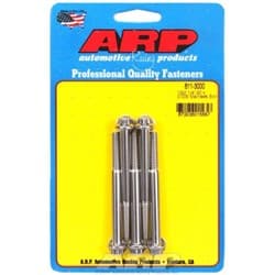 SS 12PT BOLTS 1/4" UNC x 3.00" 5/16" WRENCH (5-PACK) 1/4-20 ARP - 611-3000