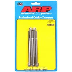 SS 12PT BOLTS 1/4" UNC x 4.50" 5/16" WRENCH (5-PACK) 1/4-20 ARP - 611-4500