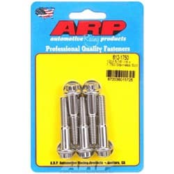 SS 12PT BOLTS 5/16" UNC x 1.75 3/8" WRENCH (5-PACK) 5/16-18 ARP / 612-1750