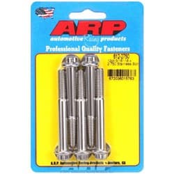 SS 12PT BOLTS 5/16" UNC x 2.75 3/8" WRENCH (5-PACK) 5/16-18 ARP / 612-2750